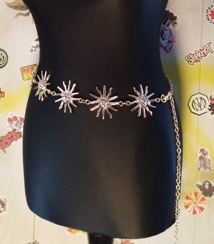 Sun Gothic High Waisted Belt