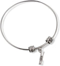 Clothing Charm Bangle Bracelet