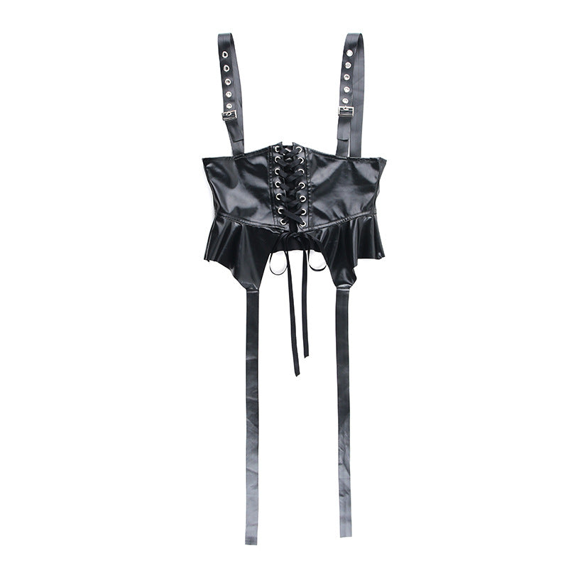 Altgoth escuro academia gótico vestido feminino harajuku streetwear fairycore grunge rendas retalhos puff manga vestido de cintura alta feminino