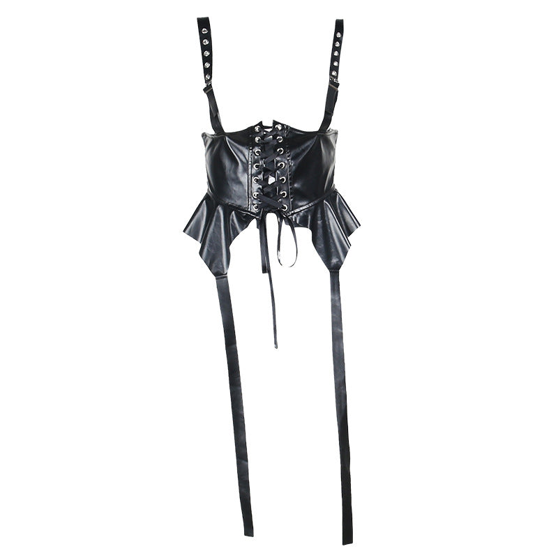Altgoth escuro academia gótico vestido feminino harajuku streetwear fairycore grunge rendas retalhos puff manga vestido de cintura alta feminino