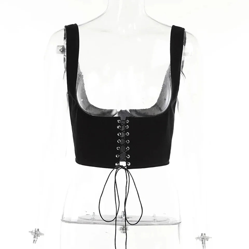 Mulheres rendas até underbust espartilho cinto cintura treinamento espartilho topo sexy steampunk bustier cintura cincher cinta de espaguete cami topo de colheita