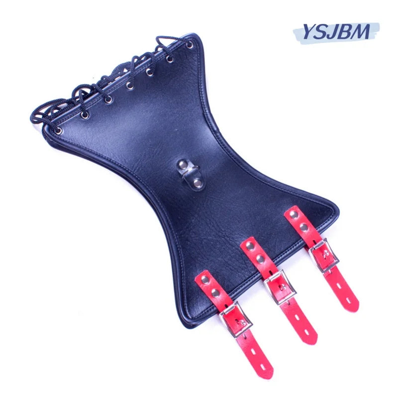 YSJBM-couro erótico BDSM espartilho brinquedos sexuais para mulheres, escravo fetiche, traje de cintura restrição, lingerie sexy acessórios