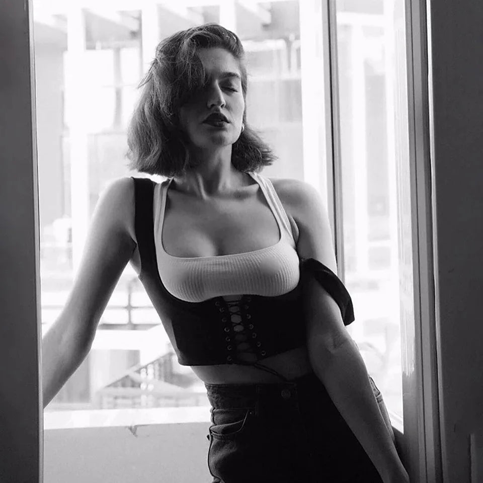Mulheres rendas até underbust espartilho cinto cintura treinamento espartilho topo sexy steampunk bustier cintura cincher cinta de espaguete cami topo de colheita