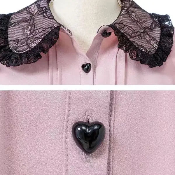 Saia Curta de Suspensório com Laço Estilo Gótico Japonês Lolita, Saia Xadrez Doce e Fofa para Meninas, Saia Mini em A com Renda, verão2026, preta sólida, kawaii