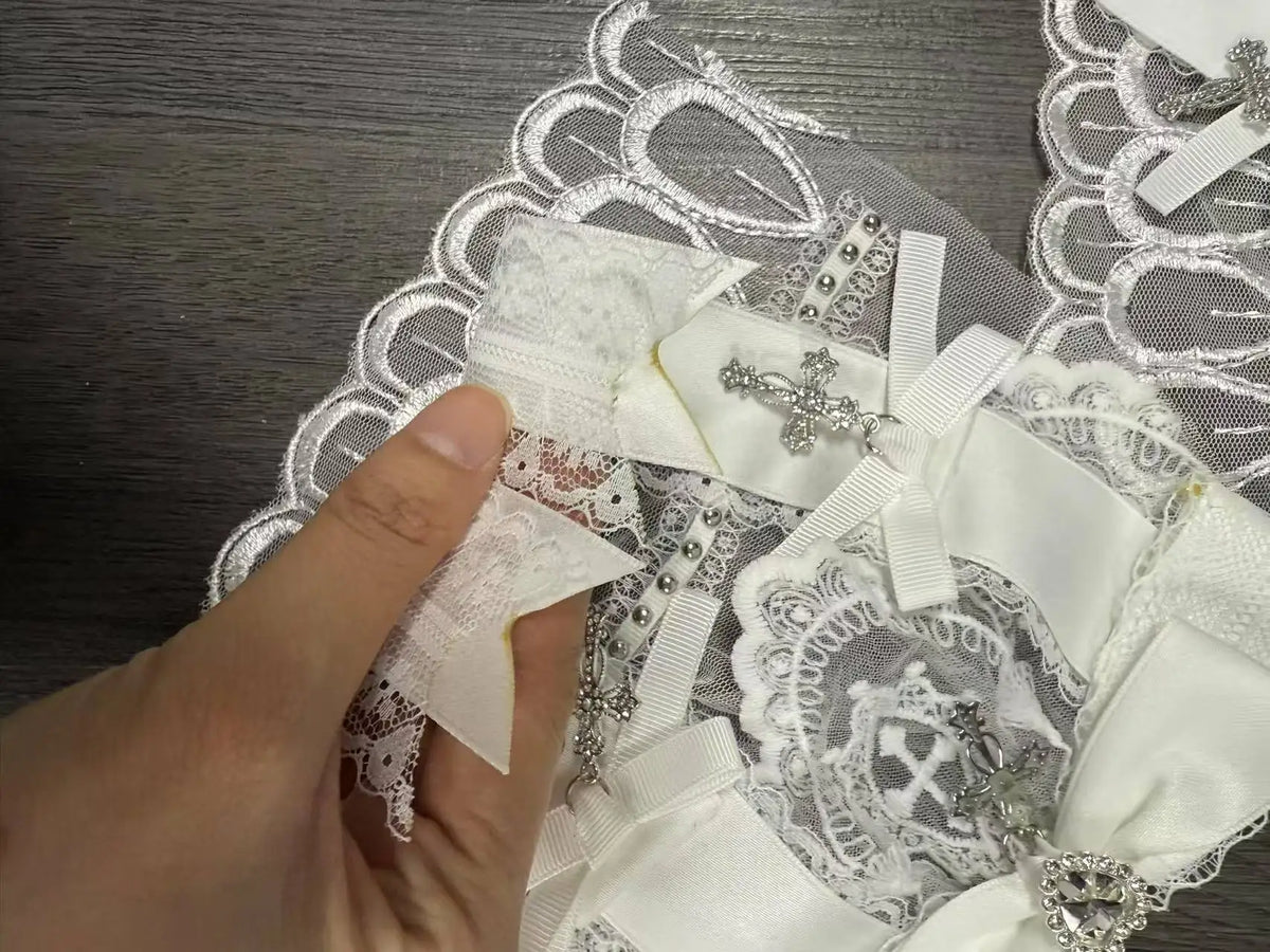 Y2k estética lolita estilo arco vestido shorts conjunto japonês feminino gótico renda alargamento manga botão camisa vestido punk festa mini vestido