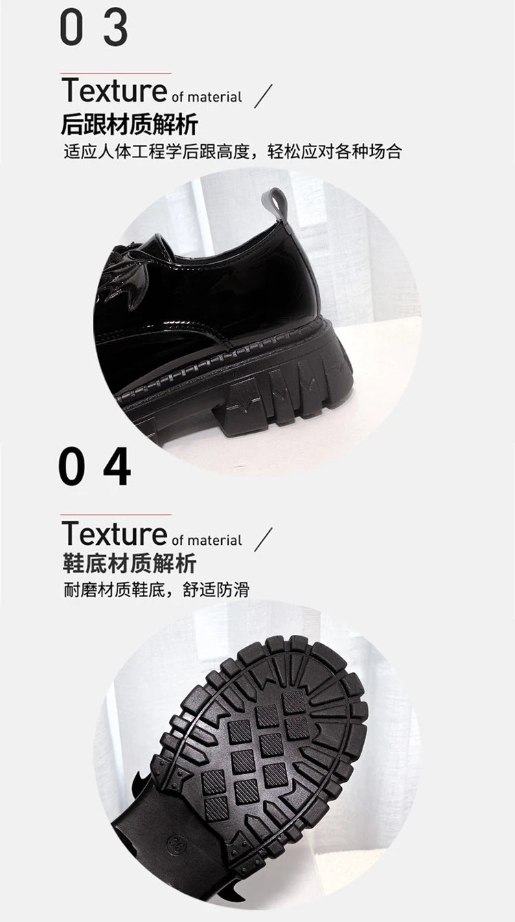 Punk vento moda único sapatos outono novo diabo bat asas gótico sapatos femininos fundo grosso plataforma à prova dwaterproof água corrente de metal