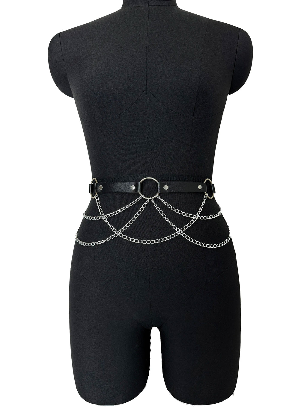    Mulheres sexy cinto de couro cintura corrente arnês moda cintura acessório lazer punk gótico roupas jóias cinto