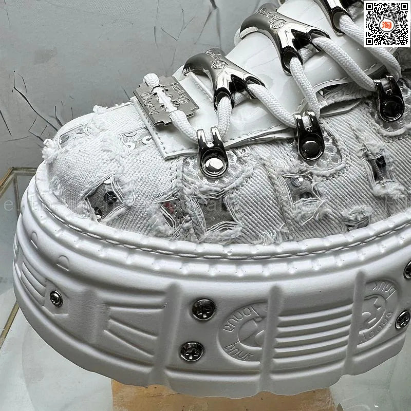 Novo Lançamento Verão 2026: Tênis Masculino Estilo Punk com Plataforma, Personalidade Niche, Moda Urbana Descolada, Modelo Dad Shoes