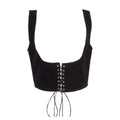 Mulheres rendas até underbust espartilho cinto cintura treinamento espartilho topo sexy steampunk bustier cintura cincher cinta de espaguete cami topo de colheita