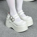 Sapato Lolita Punk Plataforma Nameless Witch