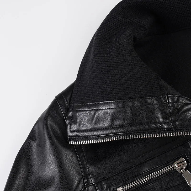 Altgoth americano vintage jaqueta de couro do plutônio feminino streetwear harajuku grunge emo alternativa grunge zíper casacos casuais feminino