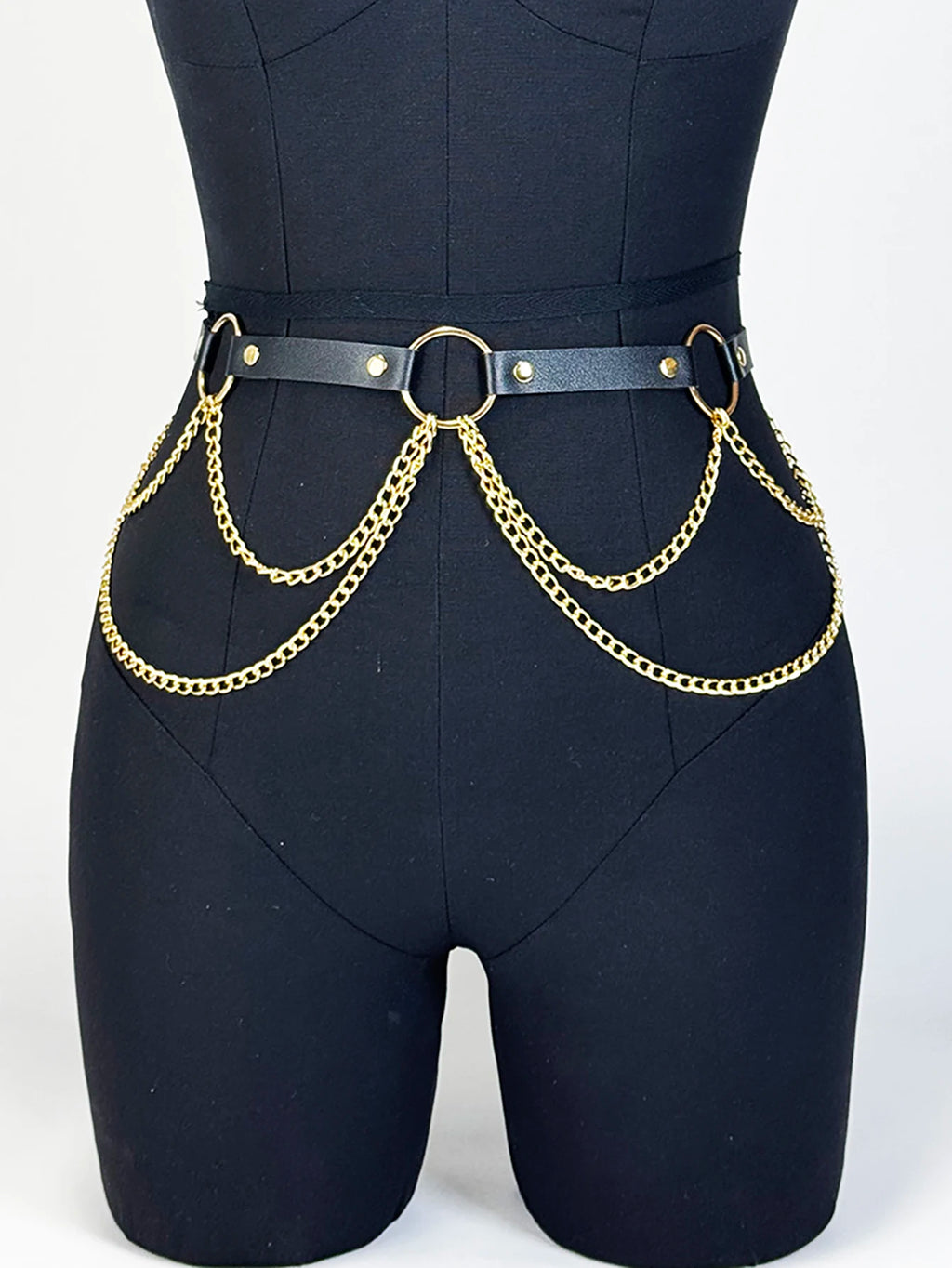    Mulheres sexy cinto de couro cintura corrente arnês moda cintura acessório lazer punk gótico roupas jóias cinto