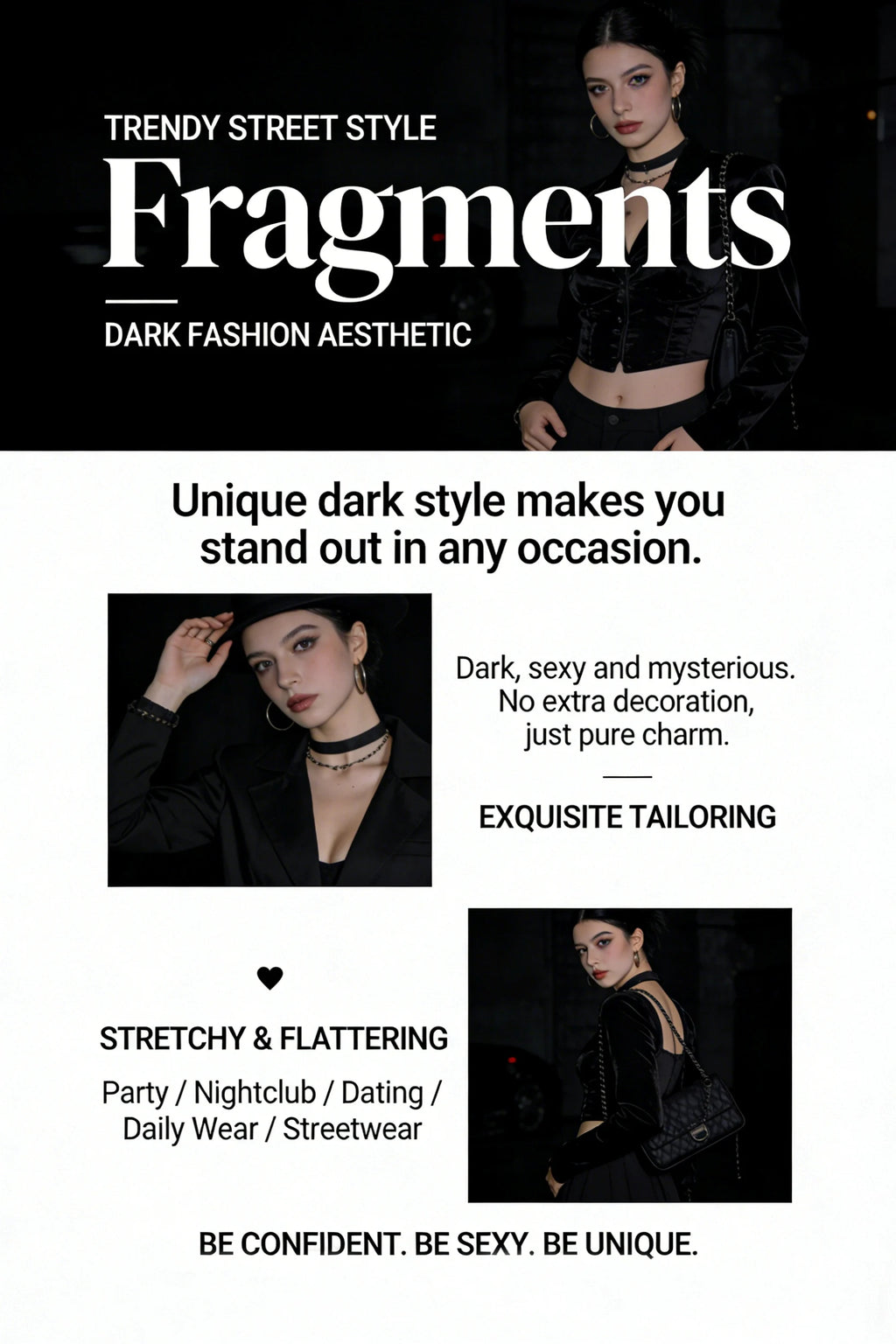 【Fragments.One Choice, No More Choices.】Vestido Feminino Sexy e Elegante com Renda, Costas Abertas, Amarração e Estampa de Leopardo.