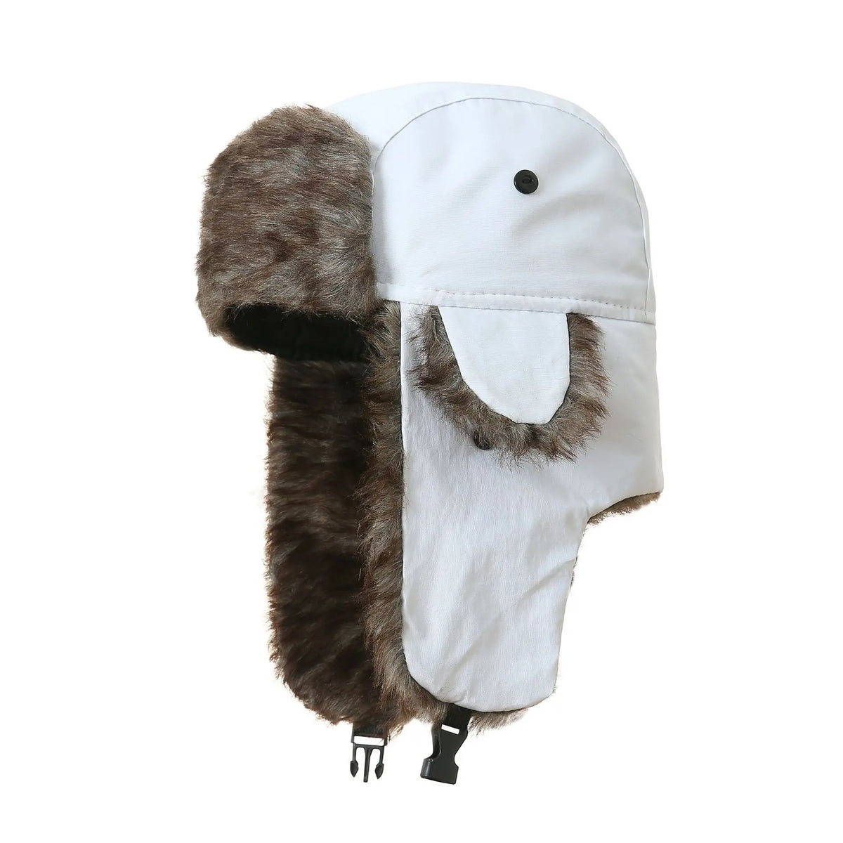 Chapéu de inverno masculino Ushanka Trapper Soldado Russo Ear Flap Cap Earflap
